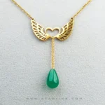 گردنبند و گشواره بال فرشته