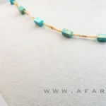 گردنبند فیروزه| خواص فیروزه اصل| سنگ متولدین آذر