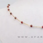 گردنبند گارنت|تاریچه گارنت|خواص سنگ گارنت|سنگ متولدین دی