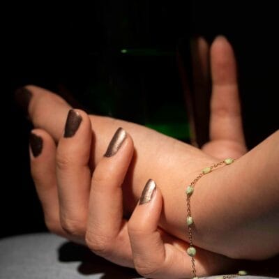 دستبند خیال|خواص سنگ فیروزه نیشابور|سنگ متولدین آذر و بهمن