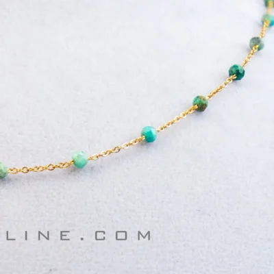 گردنبند وارش|خواص سنگ فیروزه|سنگ متولدین آذر